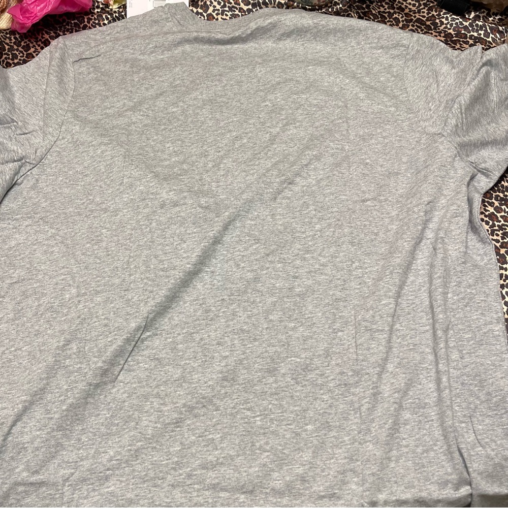 Nike Men's Heather Gray Short Sleeve Tee - Picture 2 of 12